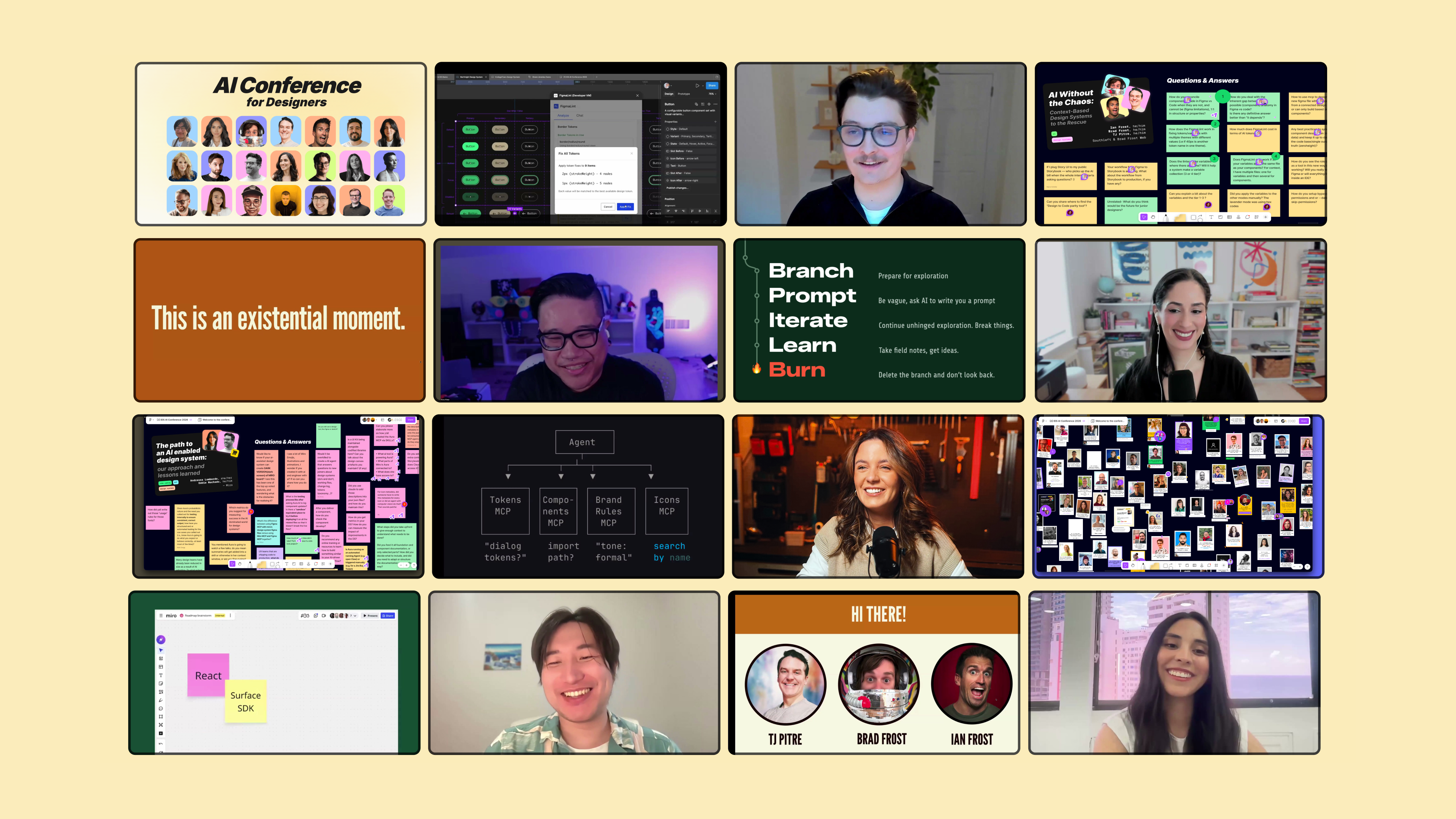 AI Conference for Designers 2026 Recordings: 18 sessions covering MCP, Claude Code, agentic design systems and AI workflows