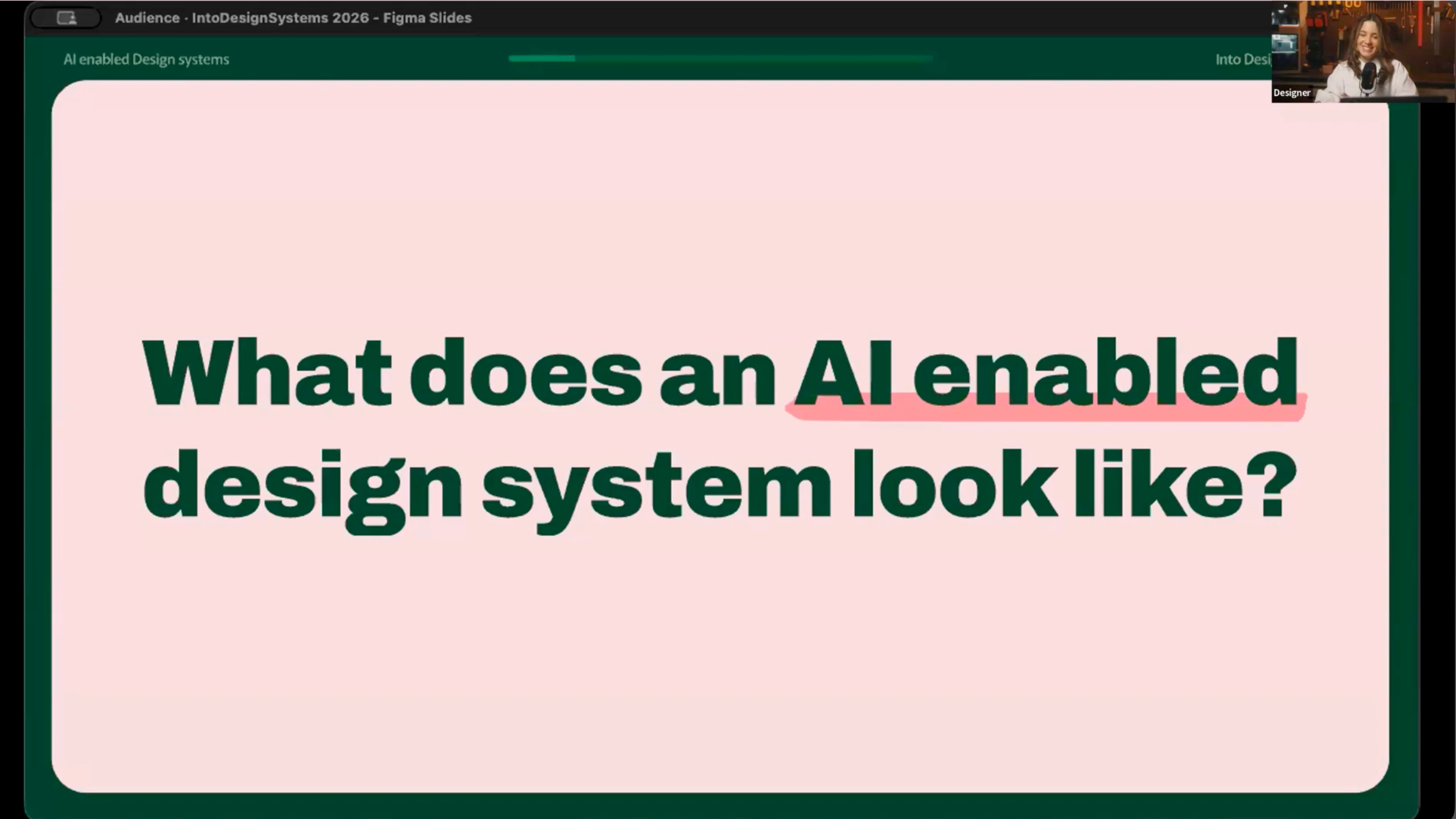 Miro slide: the question that started Aura, could AI just create a design system inside Miro from a brand guideline document